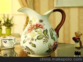 手绘欧式陶瓷花瓶价格 手绘欧式陶瓷花瓶批发 手绘欧式陶瓷花瓶厂家