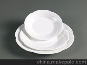 厂家直销酒店陶瓷盘子 陶瓷餐具 莹光瓷 透光性强 优质产品
